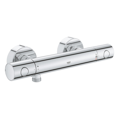 GROHE Grohtherm 800 Cosmopolitan douchethermostaat - 15cm - geborsteld warm sunset (koper)