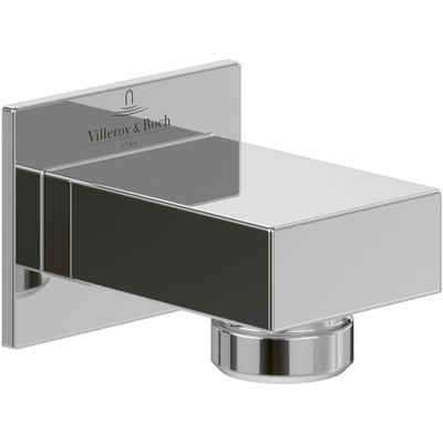 Villeroy & Boch Universal Showers Wandaansluitbocht voor wandmontage Hoekig - chroom