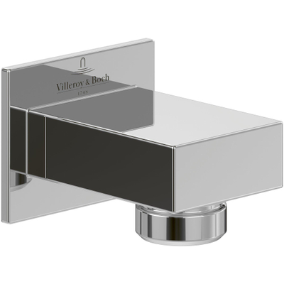 Villeroy & Boch Universal Showers WandaansluitBocht - voor wandmontage Hoekig - hoogglans chroom