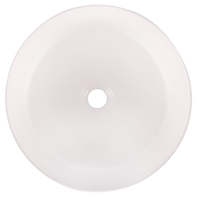 Differnz MIRA Vasque à poser - 36x12cm - céramique - noir/blanc