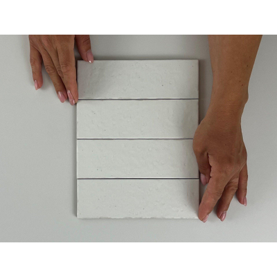 Equipe Cerámicas Kalma wandtegel - 6x18.6cm - White mat (wit)