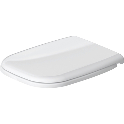 Duravit D-code WC-zitting 44.3x35.9x5cm compact met softclose Kunststof wit Glanzend TWEEDEKANS