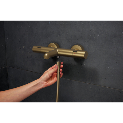 Hansgrohe Ecostat Fine opbouw badthermostaat Brushed Bronze