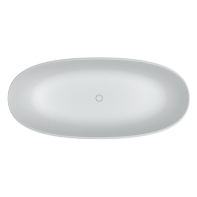 Riho Oval vrijstaand bad - 175x80cm - solid surface - mat wit