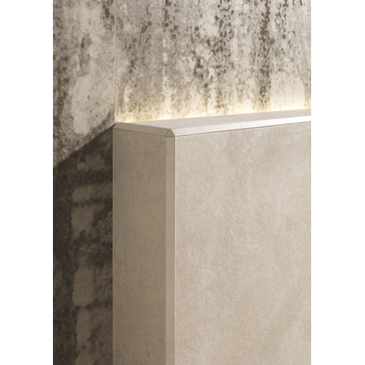 ÉCHANTILLON Terravito Elzino carreau mural et de sol - 30x60cm - rectifié - aspect pierre naturelle - White mat (blanc)