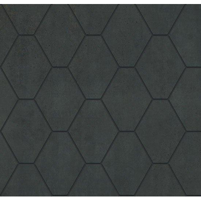 Kronos Metallique Mozaiektegel - 31.1x32.2cm - 10.0mm - Noir