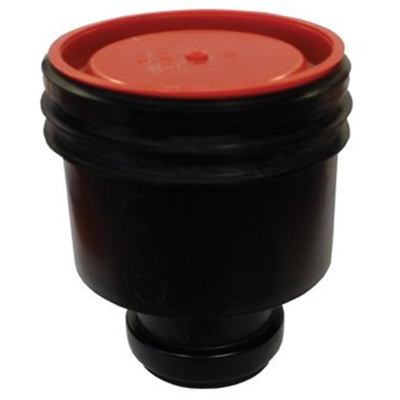 Aco Flexdrain boîtier de siphon sortie verticale avec manchon à emboîter 80 mm noir