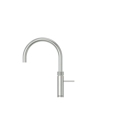 Quooker Fusion Round kokendwaterkraan - draaibare uitloop - Combi incl. Cube reservoir - Warm / kokend / bruisend / gefilterd water - RVS