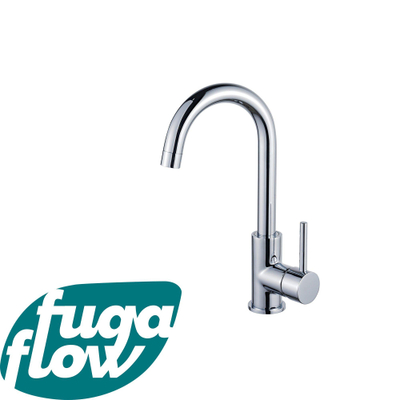 FugaFlow Eccelente Sobrado Badkamer wastafelkraan - hoog - draaibare uitloop - chroom