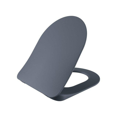 Creavit Hangend Toiletset - 35.3x51cm - spoelrandloos - met zitting - mat basalt