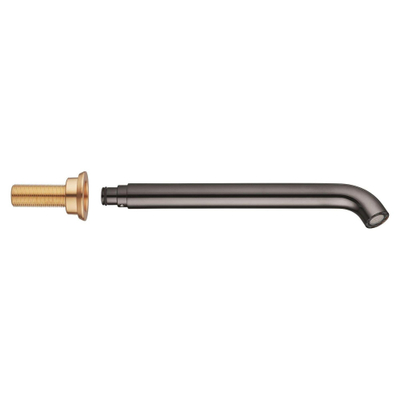 Grohe Uitloop - 23cm - hard graphite (antraciet)