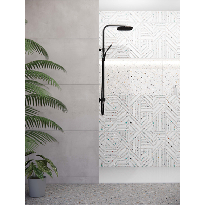 ÉCHANTILLON Terravito Hovano Carrelage murale - 60x120cm - rectifié - blanc mat