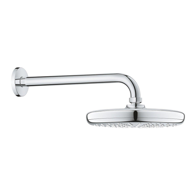 GROHE Tempesta Douche de tête Ø21cm - 1 jet - avec bras mural 26.8cm - chrome