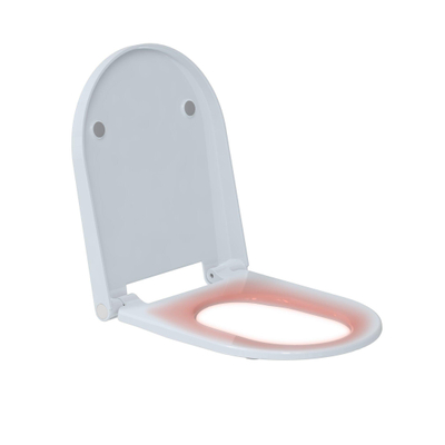 QeramiQ Luma Douche WC Zitting - verwarmd - los - glans wit