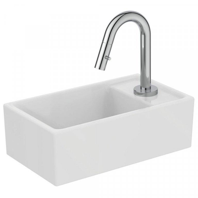 Ideal Standard Tempo ensemble lavabo céramique 37x21cm trou de robinet à droite blanc