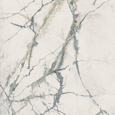Ceralto Marvella Marble Carrelage de sol - 120X120 - 6.5mm - brillant - blanc