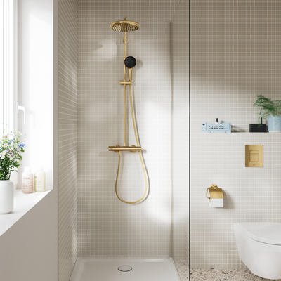 GROHE Vitalio Start douchette 110 - 3 jets - cool sunrise brossé (doré)