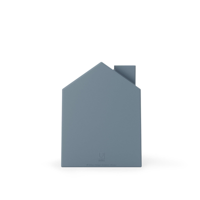 Umbra Casa Porte-mouchoirs - 13x13x17cm - ardoise bleue