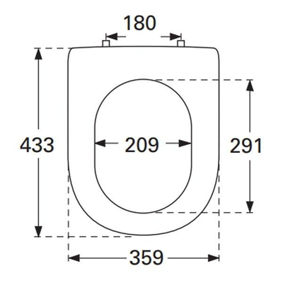 Villeroy & Boch Subway 2.0 closetzitting - quickrelease - wit