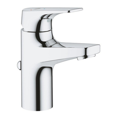 Grohe Start Flow Waterbesparende Wastafelkraan - S-Size - met afvoerplug - 28mm ES cartouche - chroom