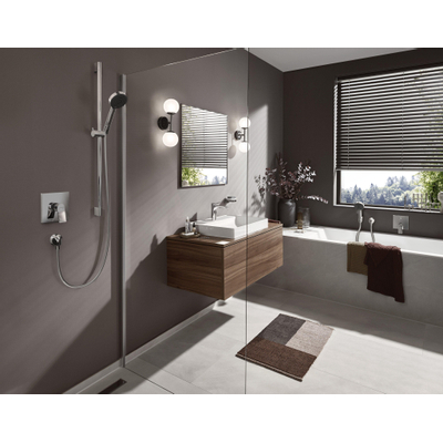 Hansgrohe vivenis mitigeur monocommande de baignoire encastré blanc mat