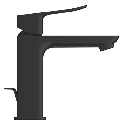 Grohe Dice Mitigeur lavabo - m-size - apparent - bonde à tirette - noir mat