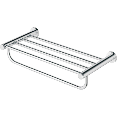 Duravit D code Porte-serviettes de bain 63x22 cm chrome