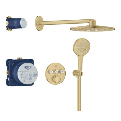 Grohe Grohtherm Smartcontrol Perfect Douche pluie - Cool sunrise brossé (or)