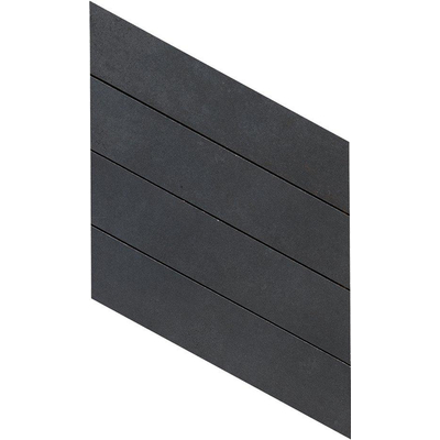 Douglas Jones Metal Mozaiektegel - 29x34cm - 9.5mm - gerectificeerd - Iron