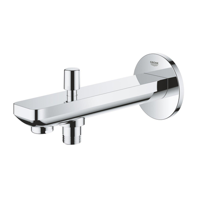 Grohe Baduitloop - wandmontage - met omstelling - 1/2 inch - 17cm - chroom