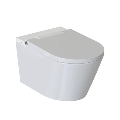 QeramiQ Luma WC japonais Abattant - chauffant - détachable - blanc brillant