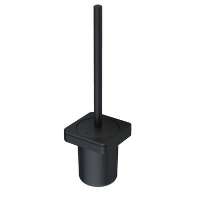 Geesa Frame Brosse de toilettes avec support Noir (tête de brosse noire)