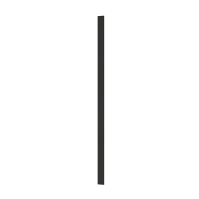 INK Blende 7x1.6x169cm - tbv koppeling tussen 2 hoge kasten - 1 deur - MDF lak antraciet mat
