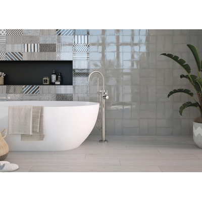 SAMPLE Cifre Cerámica Atmosphere Carrelage mural - Gris brillant