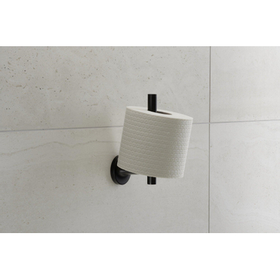 Duravit Starck T Porte-papier toilette réserve Noir mat