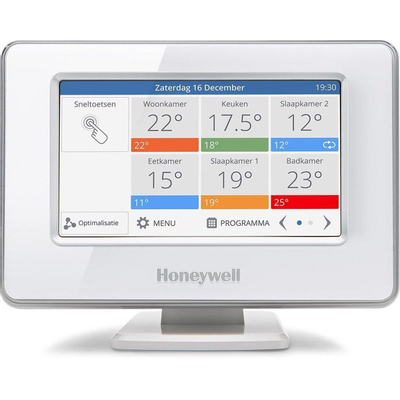 Honeywell Home - Evohome Wifi - bedieningseenheid met kleuren touchscreen en Wifi - class: VIII