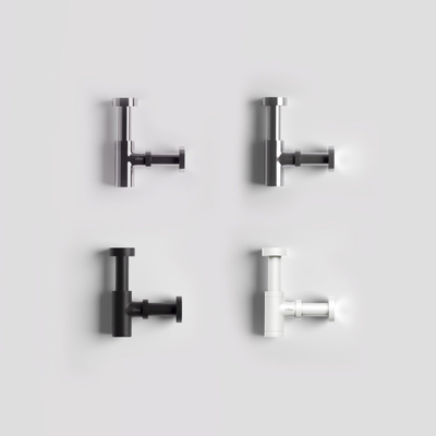 Clou Mini Suk siphon design spécial pour petits lave-mains chromé