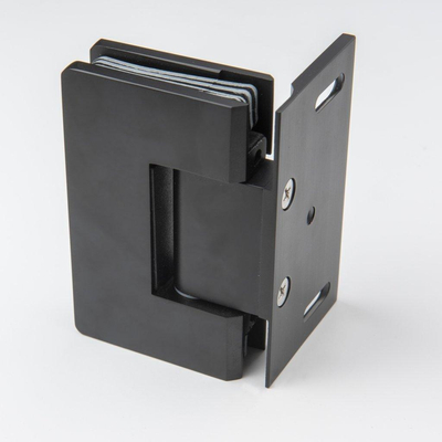 Van Rijn Products ST01 Porte de niche avec verre clair Clearglas 8mm 198.8x99.4cm pour niche Noir