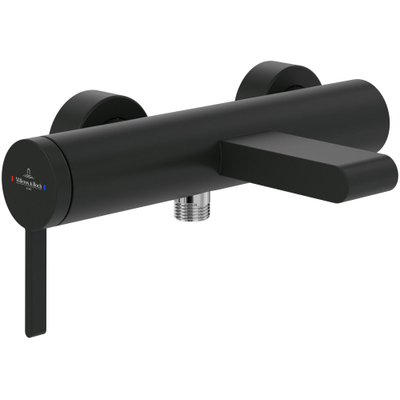 Villeroy & Boch Dawn Robinet de baignoire monocommande - mélangeur - noir mat