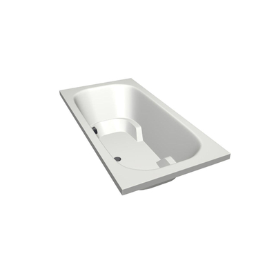 Xenz Tanga Baignoire duo - 180x90x51 - bonde Centrale - acrylique - blanc