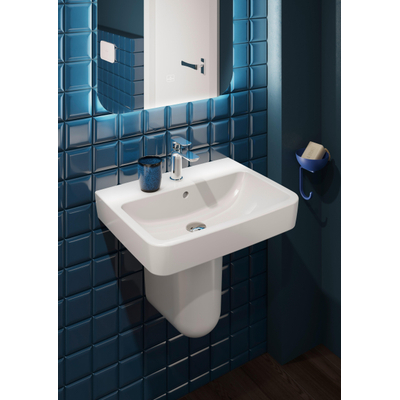 Villeroy & Boch O.novo Lavabo - 600 x 460 x 175 mm - blanc Alpin brillant (blanc) - sans trop-plein