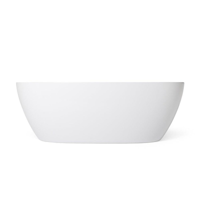 FugaFlow Eccelente Calma Vrijstaand bad - 170x80cm - acryl - sifon - mat wit