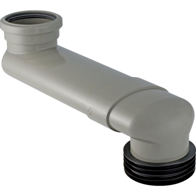 Geberit coude de déport épaisseur de tube 72mm 90 110mm réglable de 14.5cm à 34.5cm