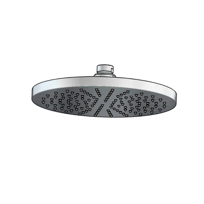 Hotbath Archie Tête de douche - ronde - 20cm - Inox