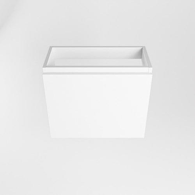 Mondiaz OLAN meuble de lavabo pour WC - 60x30x40cm - 1 tiroir - softclose - Talc