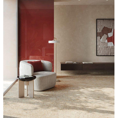 Terravito Materno wand- en vloertegel - 60x60cm - Vierkant - gerectificeerd - Natuursteen look - Beige