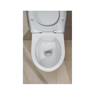 Geberit Icon Pack WC suspendu - 36x53x37,5cm - cuvette profonde - sans bride - antisalissure - céramique - blanc brillant