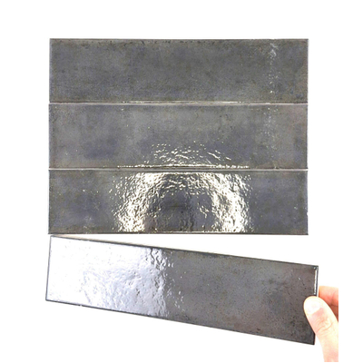 SAMPLE Terravito Sileno Voor wandtegel - 30x7.5cm - 8mm - Antraciet