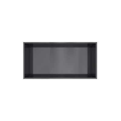 Hotbath &MORE Inbouwbox of inbouwnis - 30x60x10 - PVD - geborsteld zwart