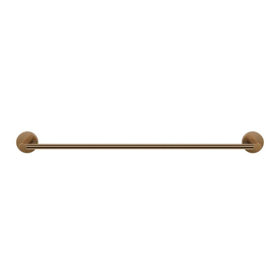 Haceka Kosmos Handdoekhouder - 61cm - enkel - geborsteld koper